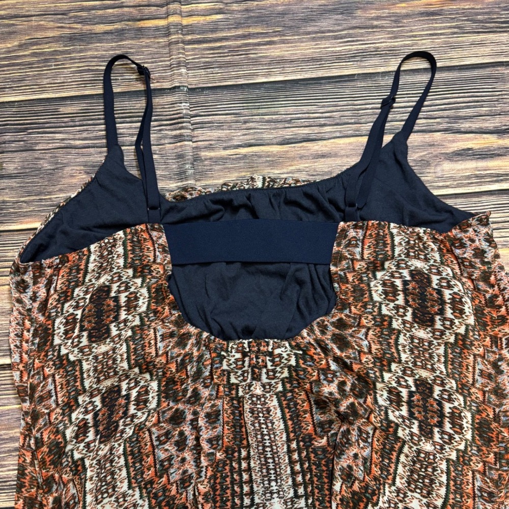 ATHLETA Jetty Dress In El Morro Womens Medium Boho Beach Maxi Dress Tribal Print - Picture 7 of 11